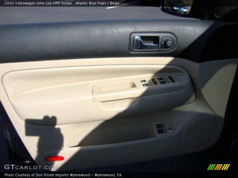 Atlantic Blue Pearl / Beige 2000 Volkswagen Jetta GLS VR6 Sedan
