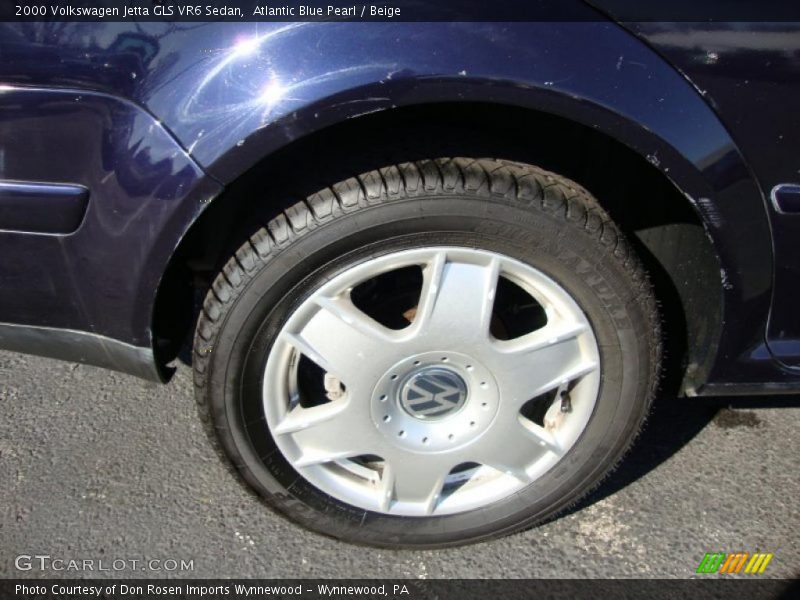 Atlantic Blue Pearl / Beige 2000 Volkswagen Jetta GLS VR6 Sedan