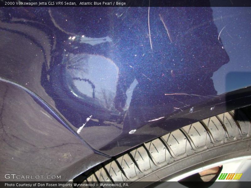 Atlantic Blue Pearl / Beige 2000 Volkswagen Jetta GLS VR6 Sedan
