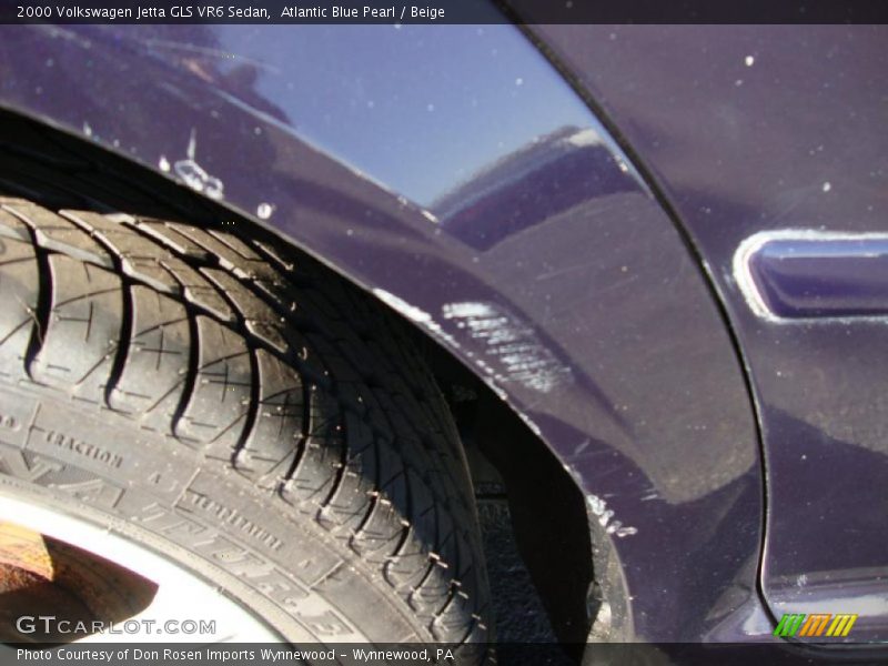Atlantic Blue Pearl / Beige 2000 Volkswagen Jetta GLS VR6 Sedan