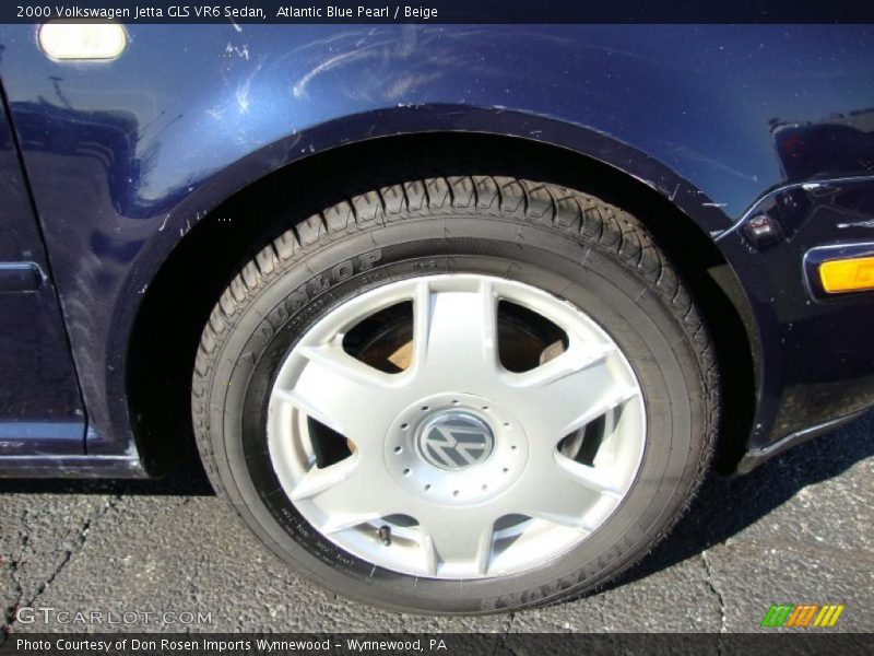 Atlantic Blue Pearl / Beige 2000 Volkswagen Jetta GLS VR6 Sedan