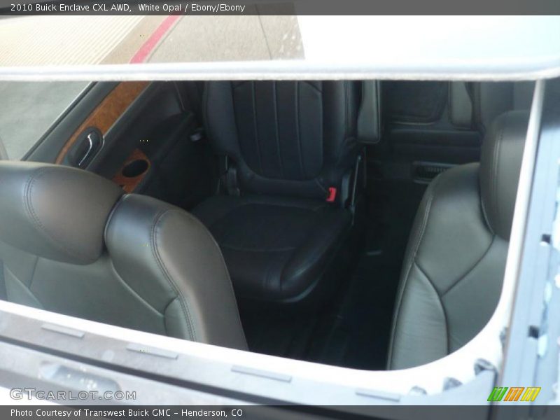 White Opal / Ebony/Ebony 2010 Buick Enclave CXL AWD