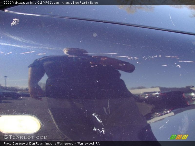 Atlantic Blue Pearl / Beige 2000 Volkswagen Jetta GLS VR6 Sedan