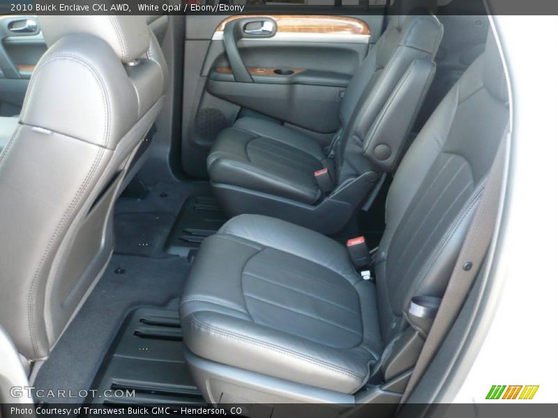 White Opal / Ebony/Ebony 2010 Buick Enclave CXL AWD