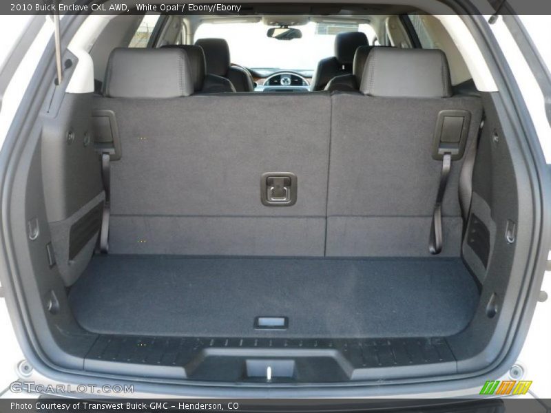 White Opal / Ebony/Ebony 2010 Buick Enclave CXL AWD