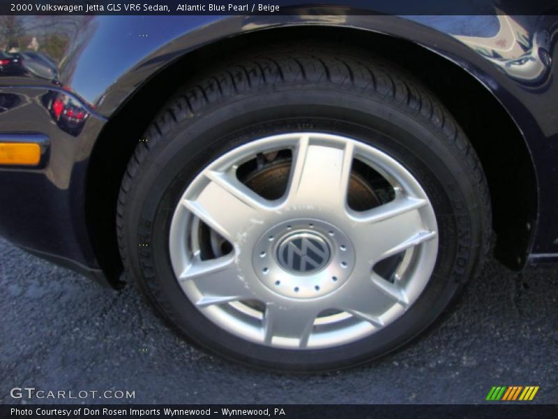 Atlantic Blue Pearl / Beige 2000 Volkswagen Jetta GLS VR6 Sedan
