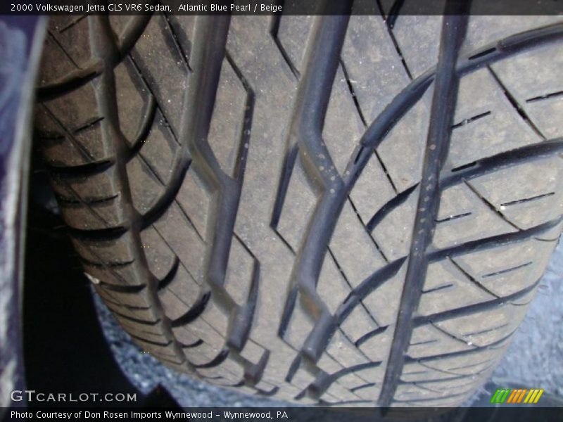 Atlantic Blue Pearl / Beige 2000 Volkswagen Jetta GLS VR6 Sedan
