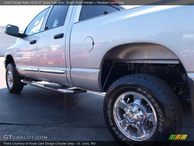 Bright Silver Metallic / Medium Slate Gray 2009 Dodge Ram 2500 ST Quad Cab 4x4