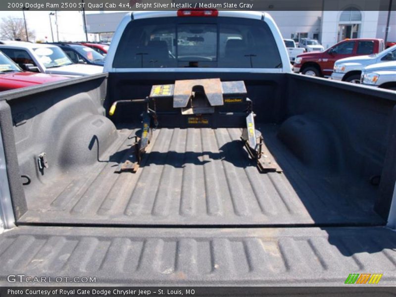 Bright Silver Metallic / Medium Slate Gray 2009 Dodge Ram 2500 ST Quad Cab 4x4