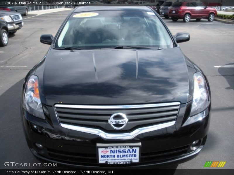 Super Black / Charcoal 2007 Nissan Altima 2.5 SL