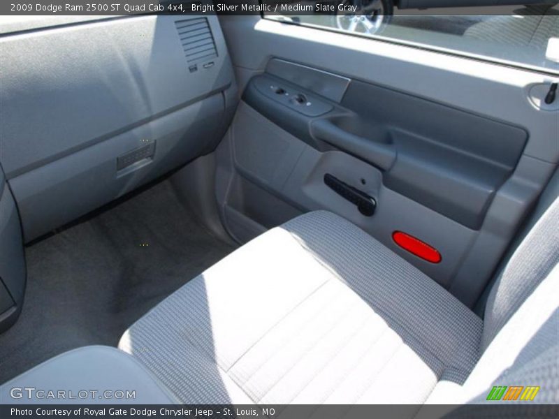 Bright Silver Metallic / Medium Slate Gray 2009 Dodge Ram 2500 ST Quad Cab 4x4