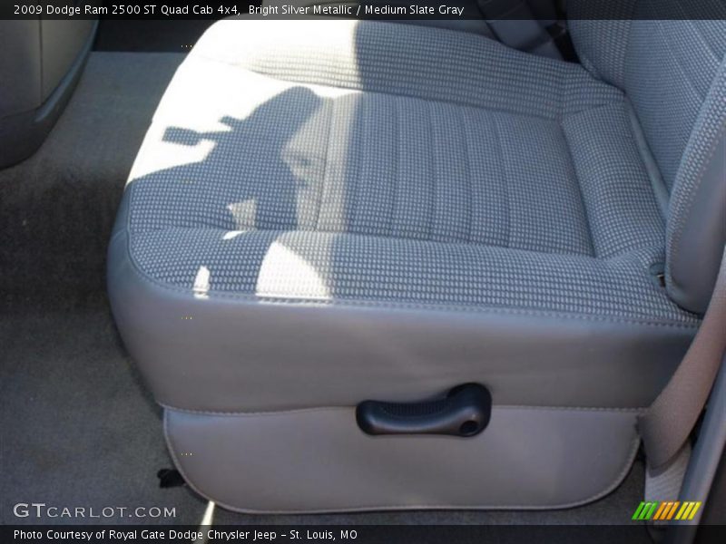 Bright Silver Metallic / Medium Slate Gray 2009 Dodge Ram 2500 ST Quad Cab 4x4