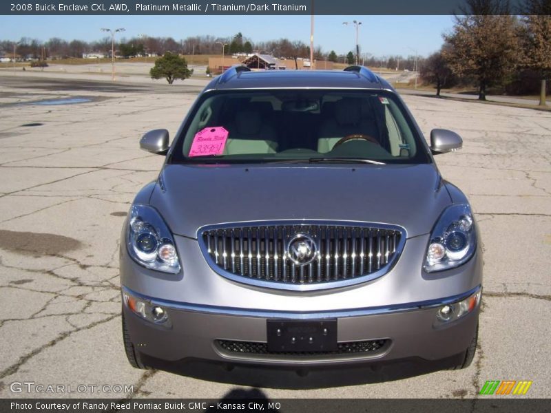 Platinum Metallic / Titanium/Dark Titanium 2008 Buick Enclave CXL AWD