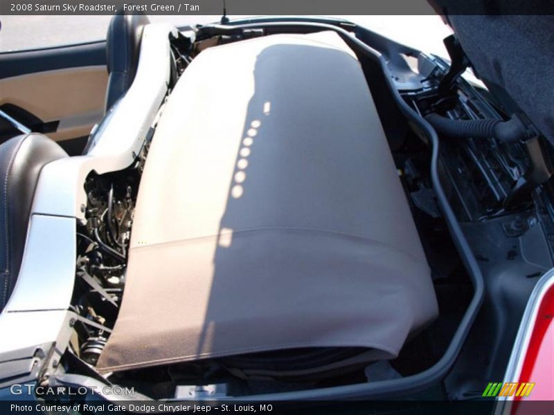 Forest Green / Tan 2008 Saturn Sky Roadster