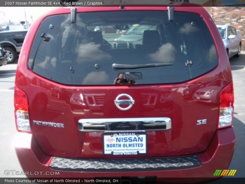 Red Brawn / Graphite 2007 Nissan Pathfinder SE 4x4