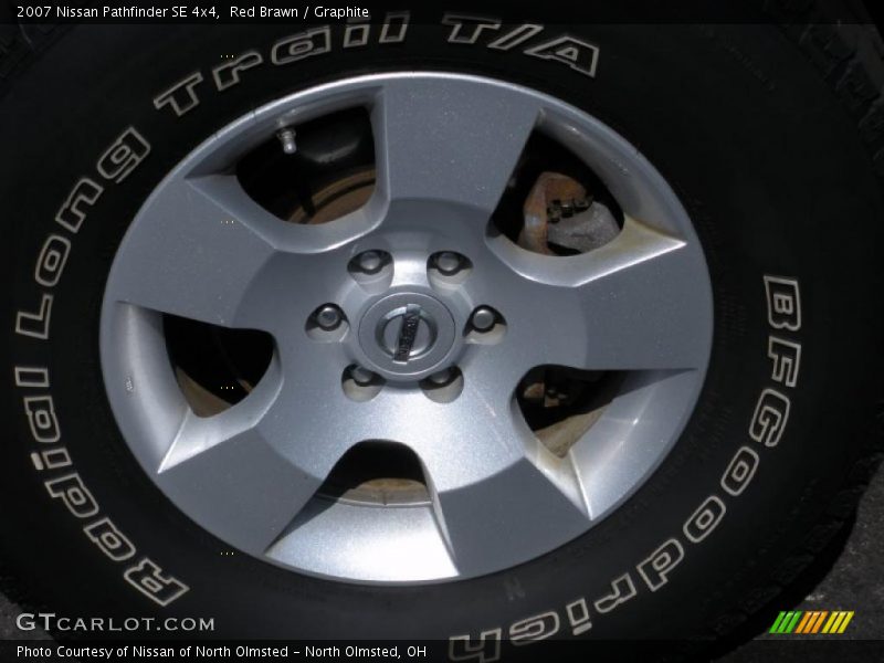 Red Brawn / Graphite 2007 Nissan Pathfinder SE 4x4