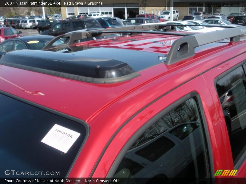 Red Brawn / Graphite 2007 Nissan Pathfinder SE 4x4