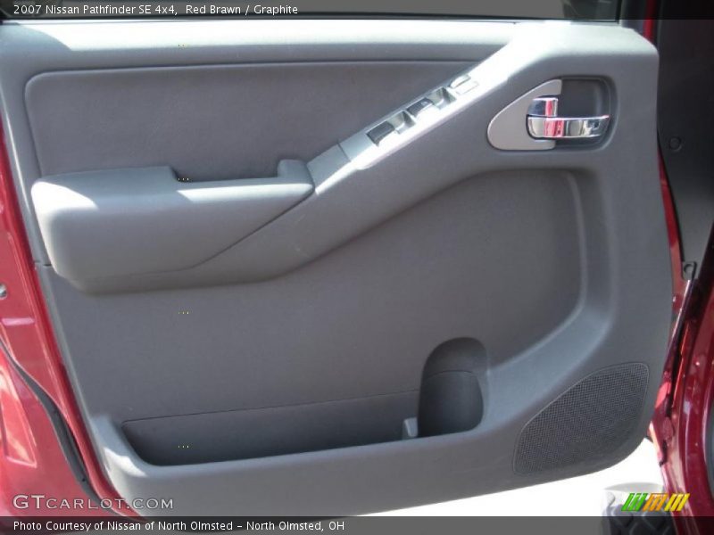 Red Brawn / Graphite 2007 Nissan Pathfinder SE 4x4