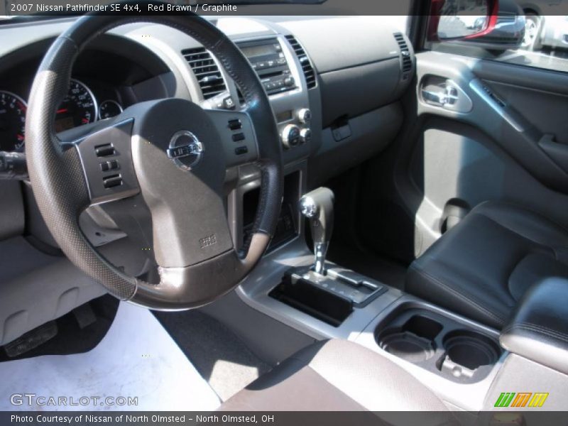 Red Brawn / Graphite 2007 Nissan Pathfinder SE 4x4