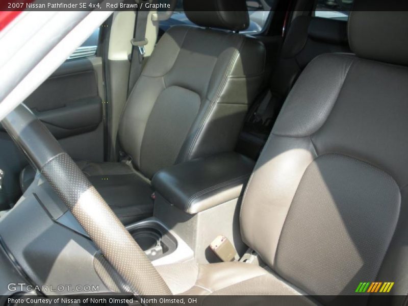 Red Brawn / Graphite 2007 Nissan Pathfinder SE 4x4