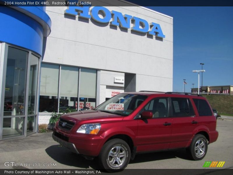 Redrock Pearl / Saddle 2004 Honda Pilot EX 4WD