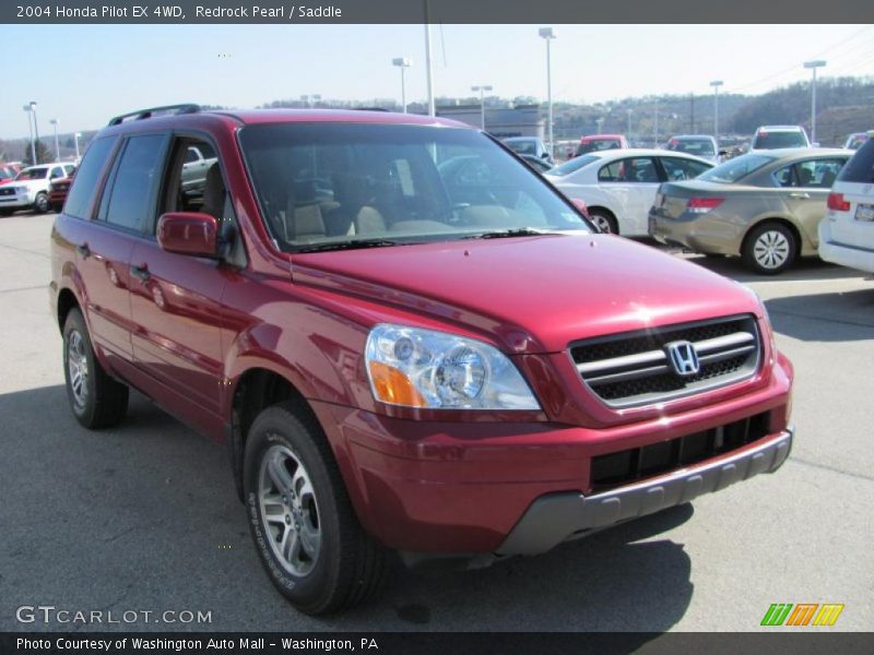 Redrock Pearl / Saddle 2004 Honda Pilot EX 4WD