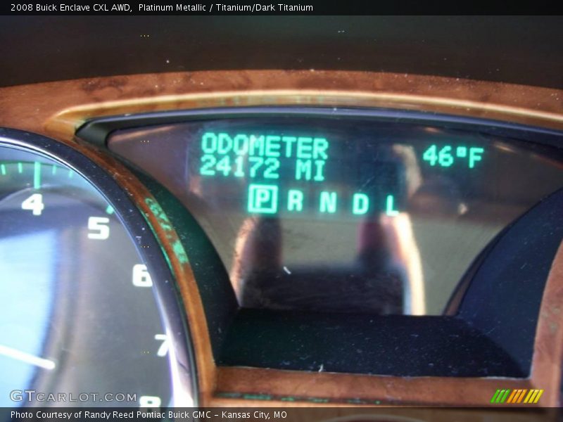 Platinum Metallic / Titanium/Dark Titanium 2008 Buick Enclave CXL AWD