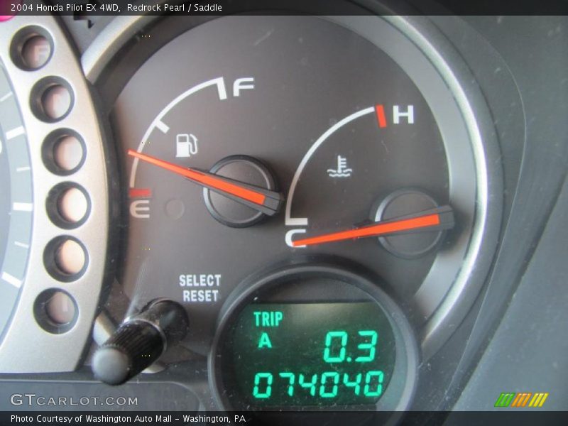 Redrock Pearl / Saddle 2004 Honda Pilot EX 4WD