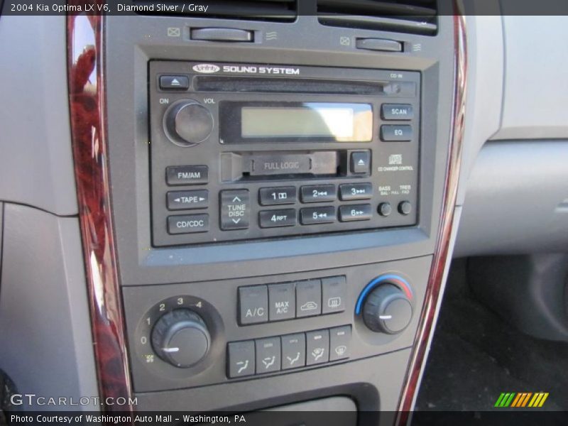Diamond Silver / Gray 2004 Kia Optima LX V6
