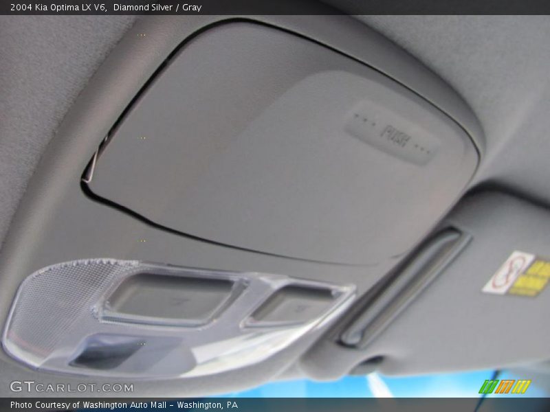 Diamond Silver / Gray 2004 Kia Optima LX V6