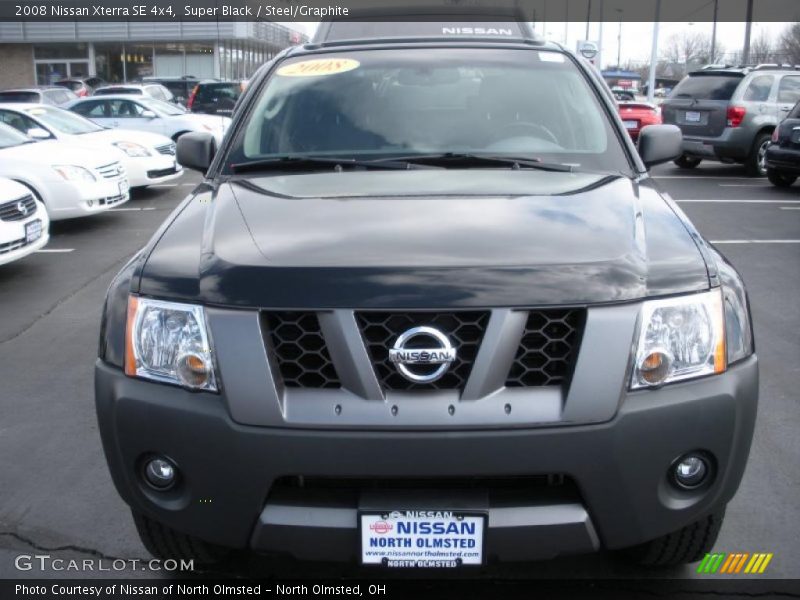 Super Black / Steel/Graphite 2008 Nissan Xterra SE 4x4