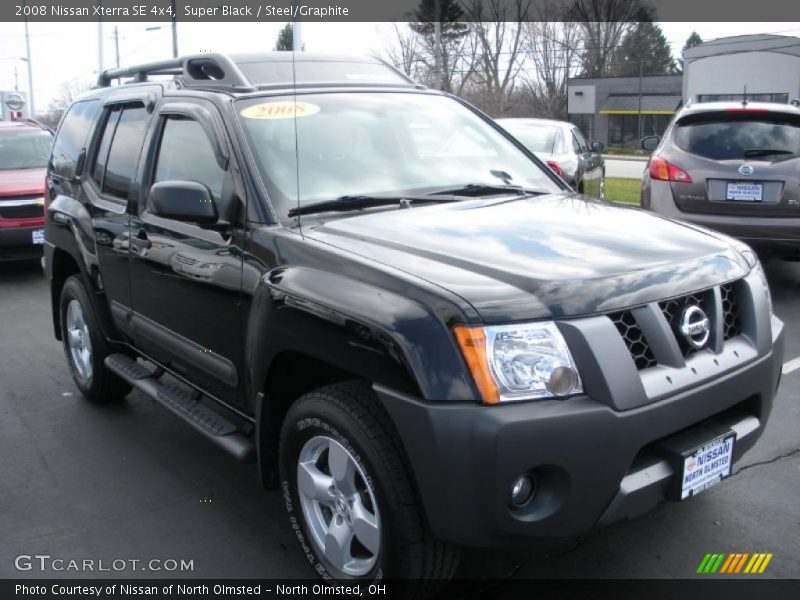 Super Black / Steel/Graphite 2008 Nissan Xterra SE 4x4