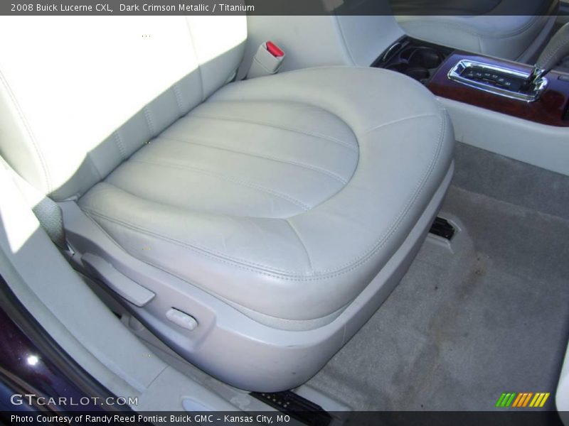 Dark Crimson Metallic / Titanium 2008 Buick Lucerne CXL