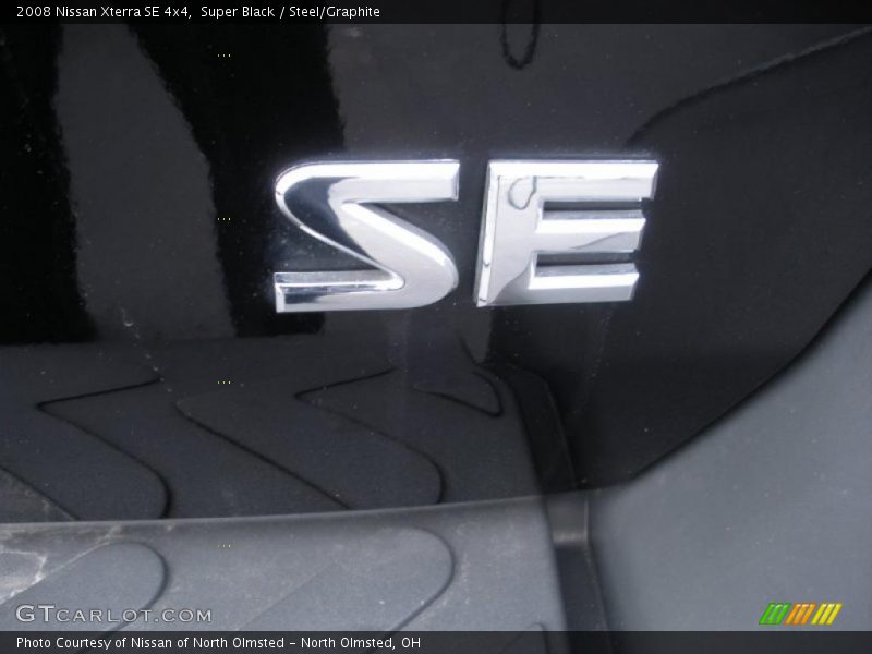 Super Black / Steel/Graphite 2008 Nissan Xterra SE 4x4