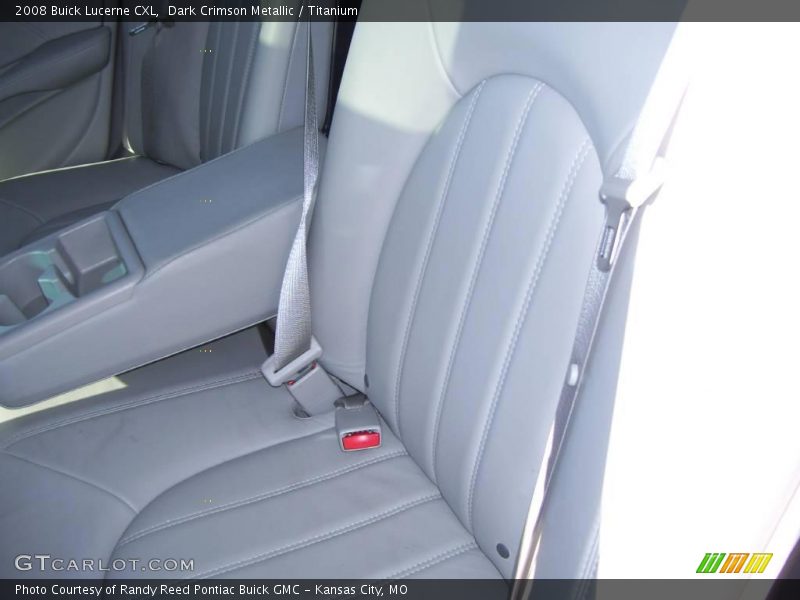 Dark Crimson Metallic / Titanium 2008 Buick Lucerne CXL