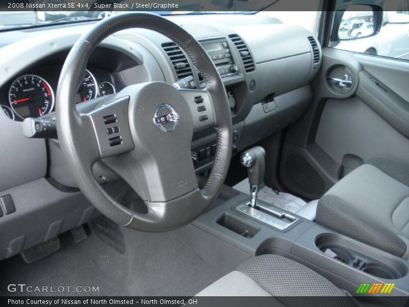 Super Black / Steel/Graphite 2008 Nissan Xterra SE 4x4