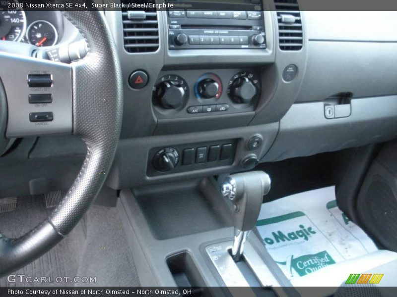 Super Black / Steel/Graphite 2008 Nissan Xterra SE 4x4