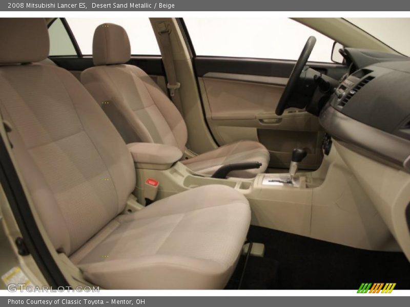 Desert Sand Metallic / Beige 2008 Mitsubishi Lancer ES