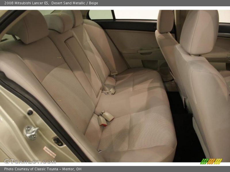 Desert Sand Metallic / Beige 2008 Mitsubishi Lancer ES