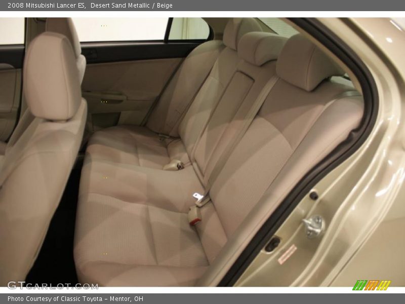 Desert Sand Metallic / Beige 2008 Mitsubishi Lancer ES