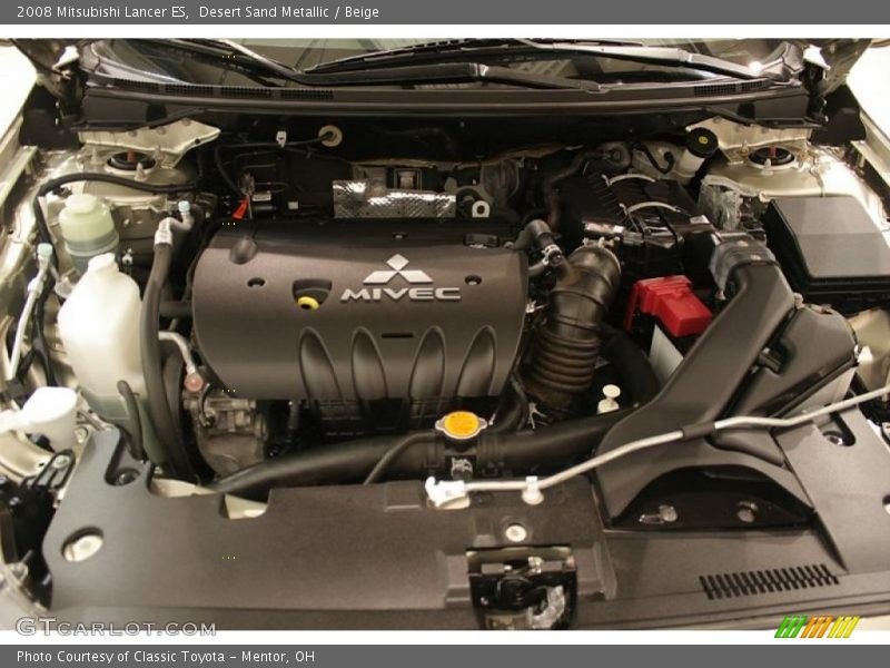 Desert Sand Metallic / Beige 2008 Mitsubishi Lancer ES