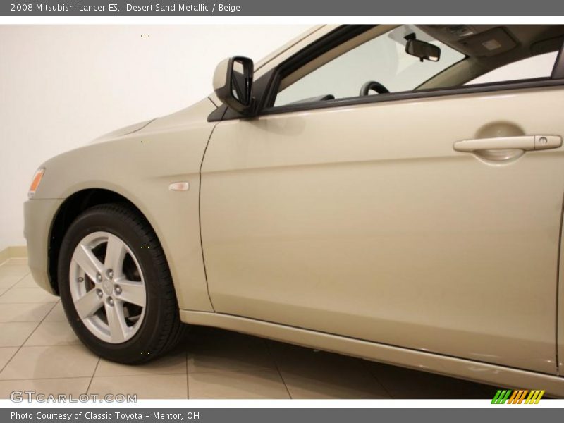 Desert Sand Metallic / Beige 2008 Mitsubishi Lancer ES