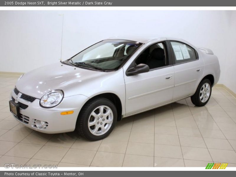 Bright Silver Metallic / Dark Slate Gray 2005 Dodge Neon SXT