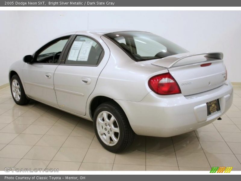 Bright Silver Metallic / Dark Slate Gray 2005 Dodge Neon SXT