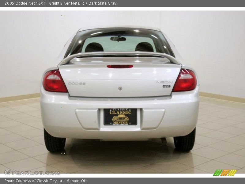 Bright Silver Metallic / Dark Slate Gray 2005 Dodge Neon SXT