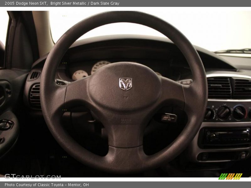 Bright Silver Metallic / Dark Slate Gray 2005 Dodge Neon SXT