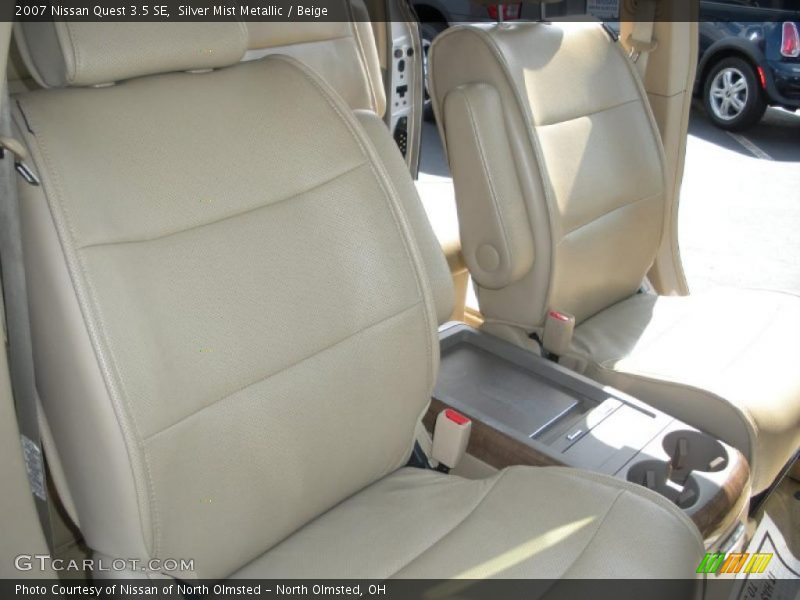 Silver Mist Metallic / Beige 2007 Nissan Quest 3.5 SE