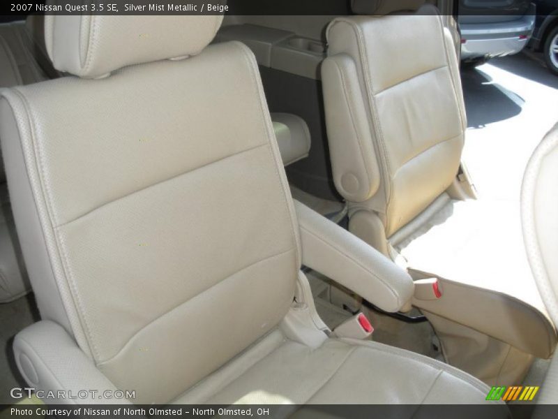 Silver Mist Metallic / Beige 2007 Nissan Quest 3.5 SE