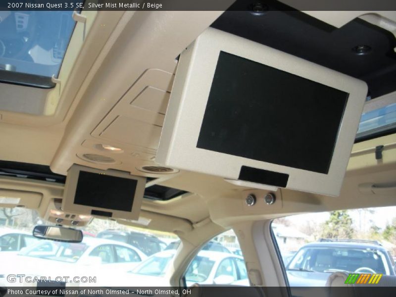 Silver Mist Metallic / Beige 2007 Nissan Quest 3.5 SE
