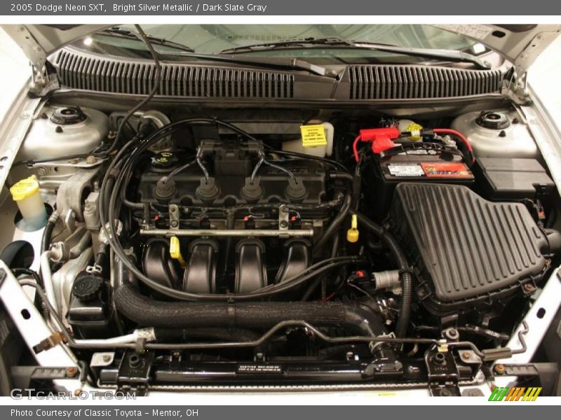 Bright Silver Metallic / Dark Slate Gray 2005 Dodge Neon SXT